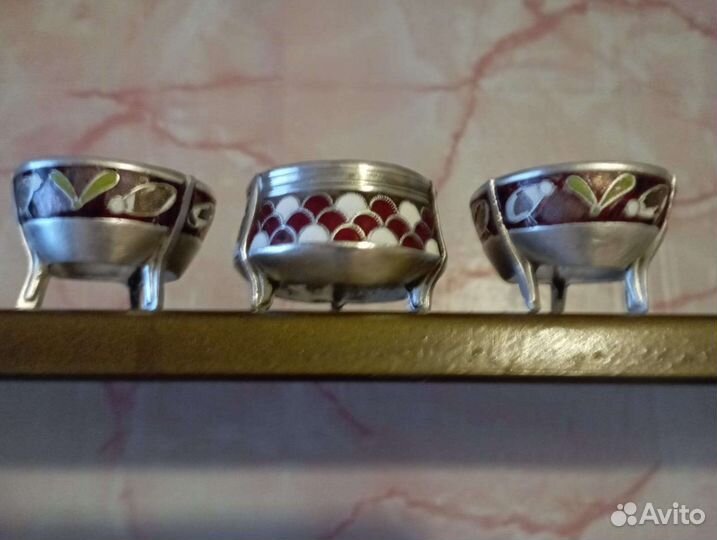 Солонка и перечница СССР мильхиор