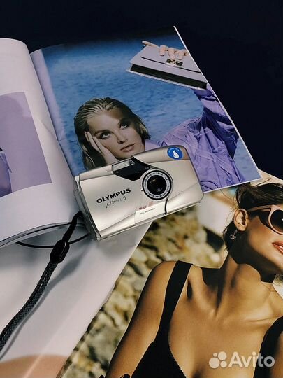 Пленочный фотоаппарат Olympus mju ll