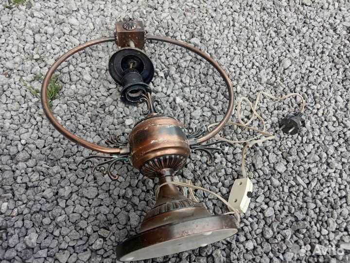 Светильник под старину электрический