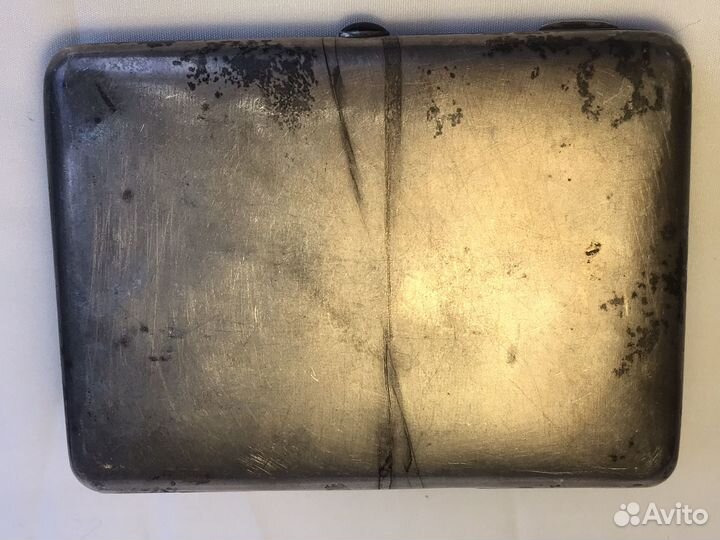 Портсигар серебро 84