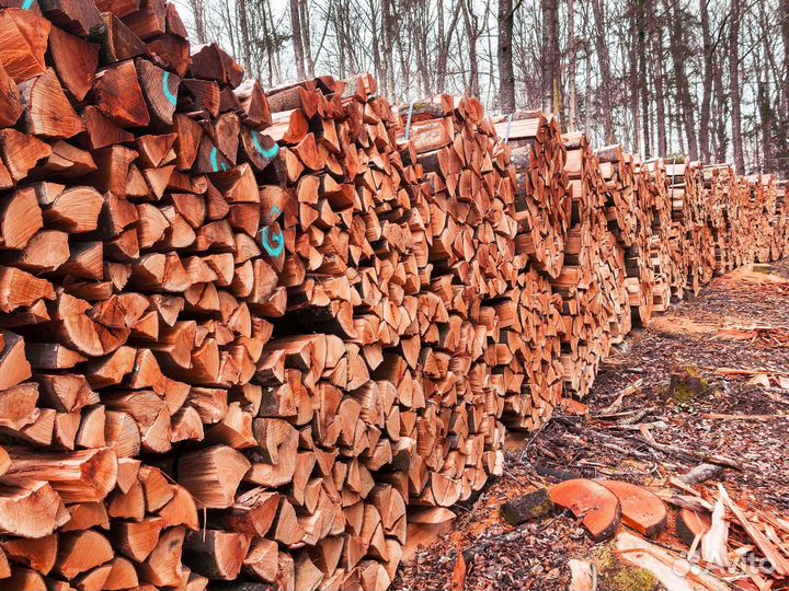 Колотые дрова для камина с доставкой