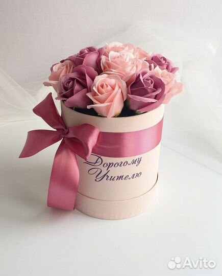Букет из мыльных цветов (роз ) на день матери