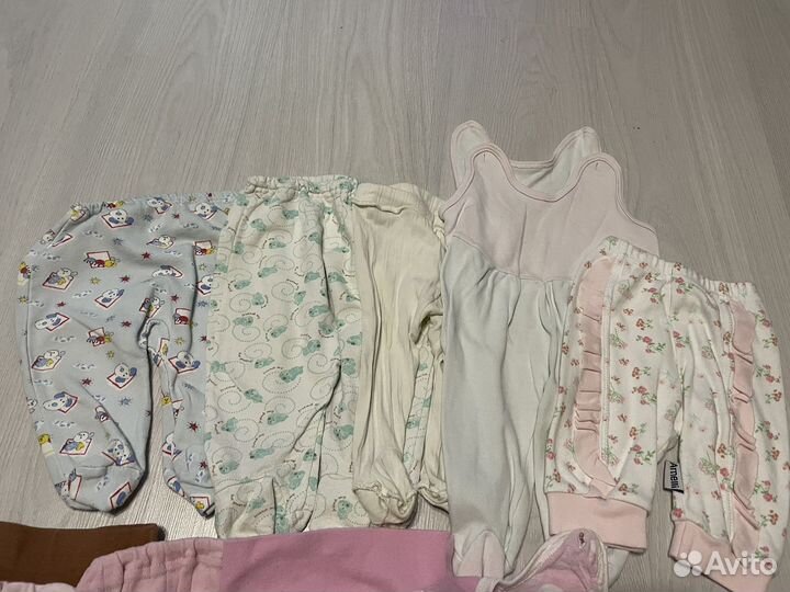 Пакет вещей на девочку 0-3 мес