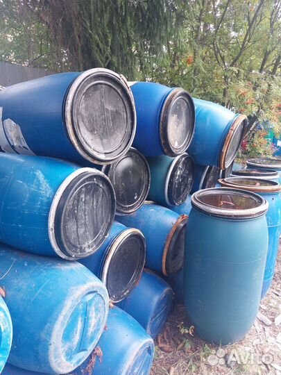 Бочки пластиковые 170 литров из под мыла