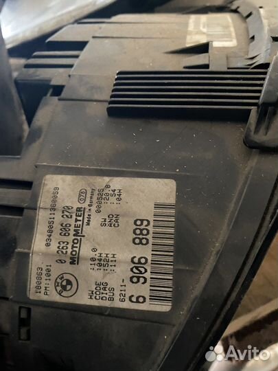 Панель приборов бмв 3 Е46 2.0 дорестайлинг