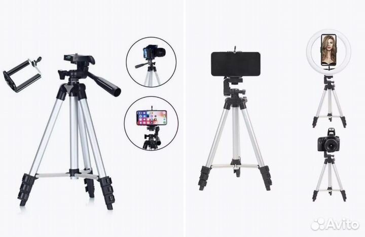 Штатив для телефона и камеры, тренога, трипод 3110