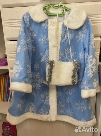 Костюм снегурочки для девочки