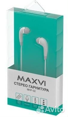 Стереогарнитура Maxvi MHF-02 white