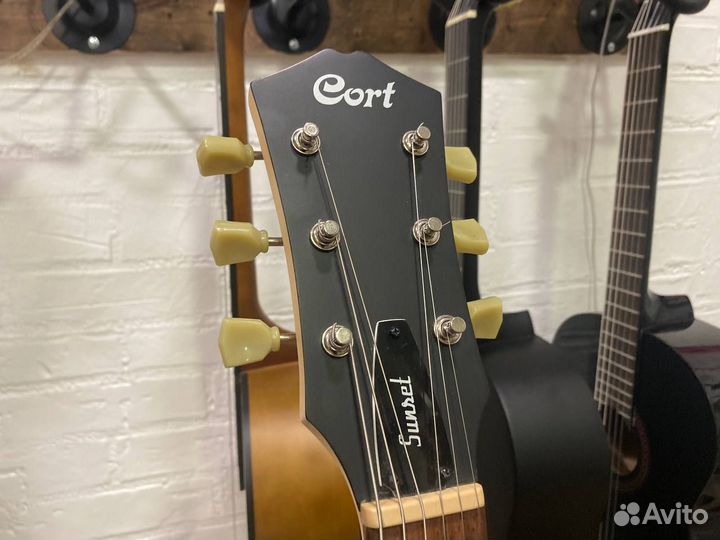 Электрогитара Cort Sunset tc новая (комплект)