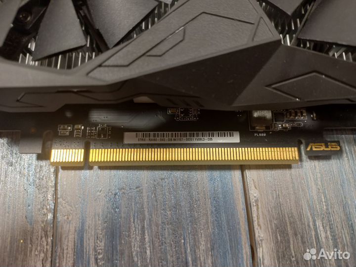 Видеокарта Asus rog strix rx460 4gb