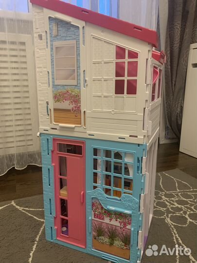 Кукольный дом Барби с мебелью и аксессуарами