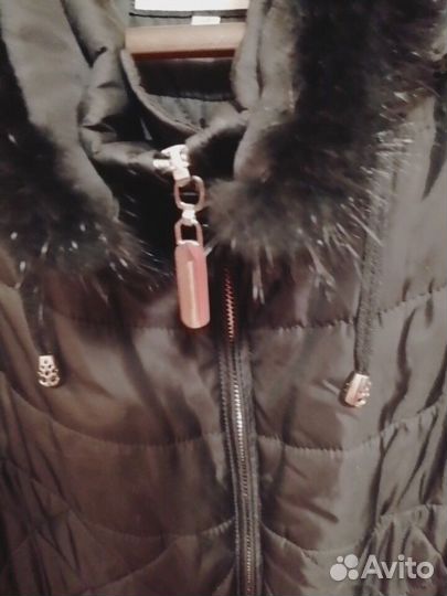 Пальто стеганное женское