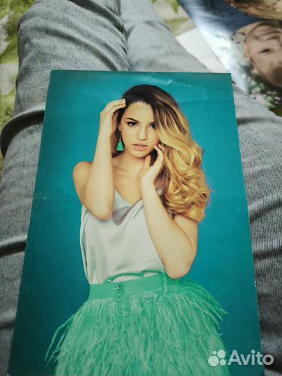 Фотография с автографом Марьяны ро