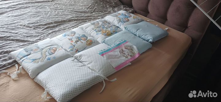 Бортики в детскую кроватку