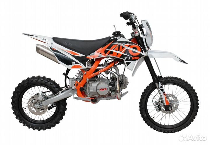 Питбайк kayo basic K125EM 17/14 KRZ (механ. сцепл