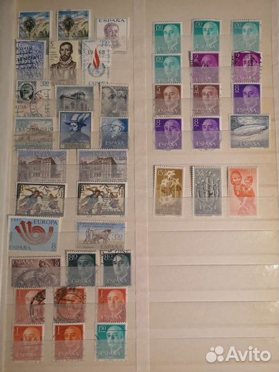 Марки Китая, Испании, Аргентины, Португалии