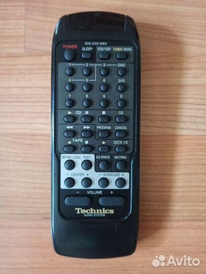 Пульт оригинал Technics Rak-ch219wh,rak-ch144wh