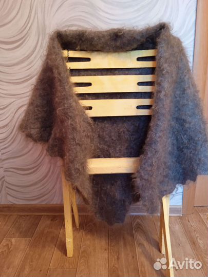 Шаль пуховая ручная работа