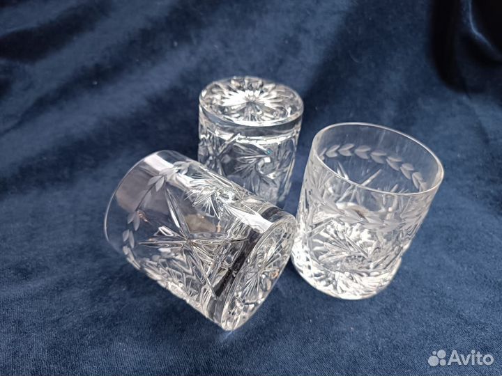 Хрусталь СССР, салатницы, бокалы, рюмки