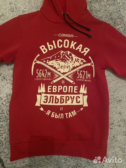 Толстовка с капюшоном Эльбрус S