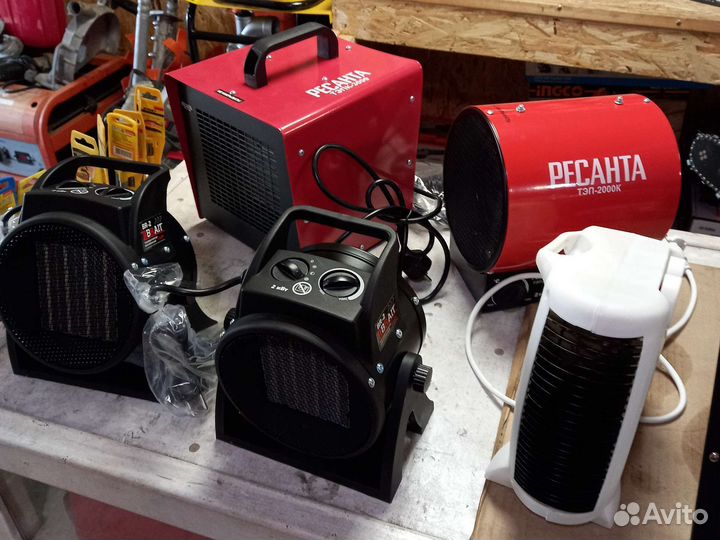 Тепловентиляторы и электрический конвекторы