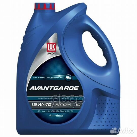 15W-40 авангард, API CF-4/SG, 5л
