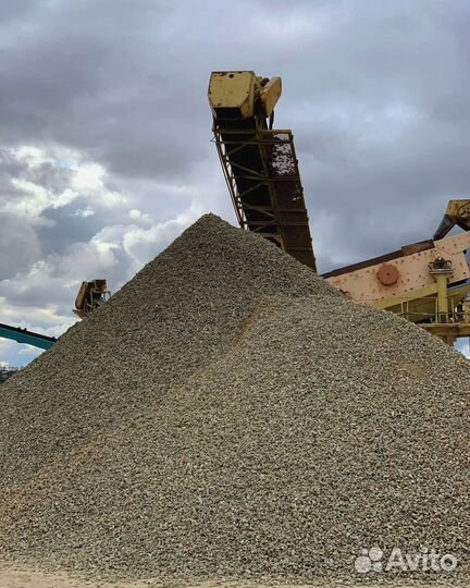 Щебень гранитный доставка