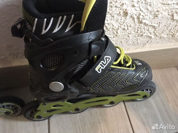 Ролики Fila Wizy Alu Lime