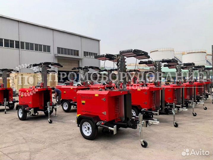 Передвижная осветительная мачта