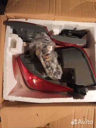 Комплект стоп фонарей шевроле круз