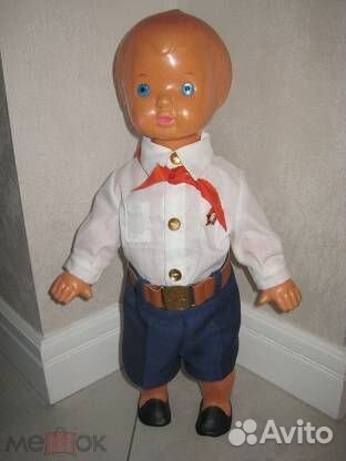 Кукла Игрушка СССР Мальчик Ленин пионер большой