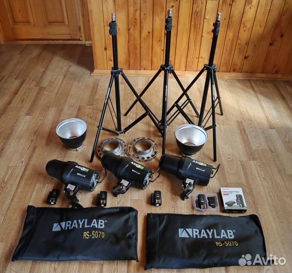 Студийный импульсный свет Raylab Axio RX 200