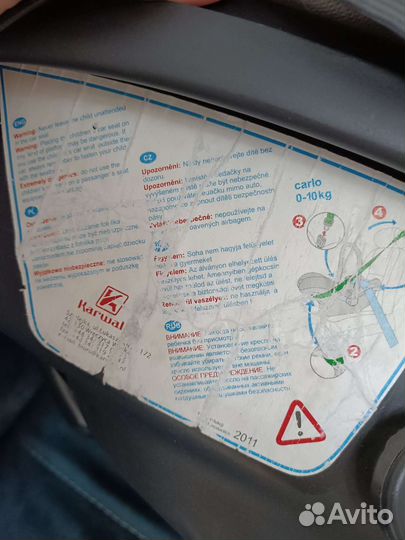 Детское автокресло от 0 до 18 кг