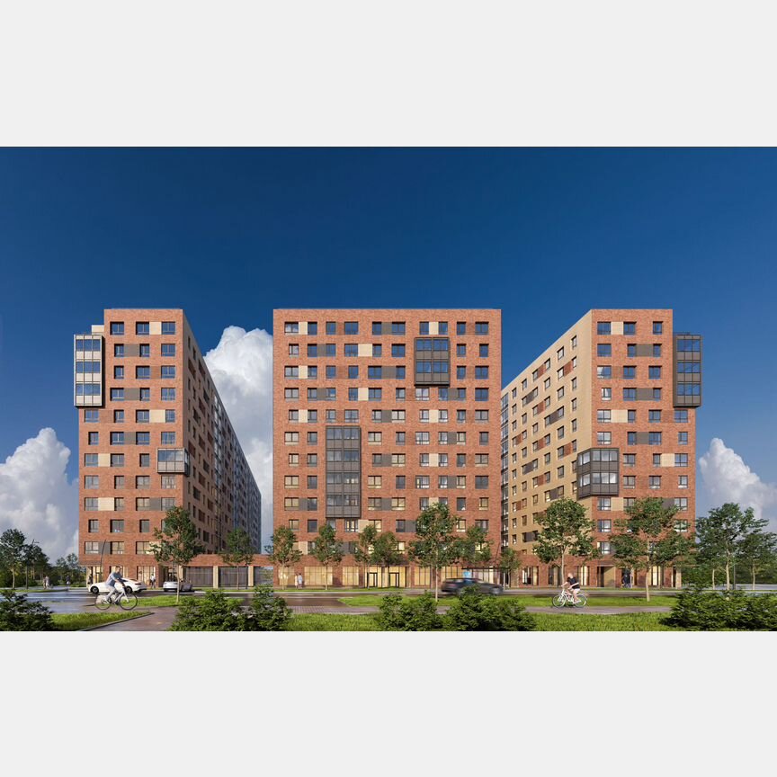 3-к. квартира, 70 м², 5/12 эт.