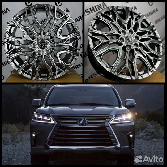 Комплект колес на Лексус LX600 lexus R 24 6/139.7