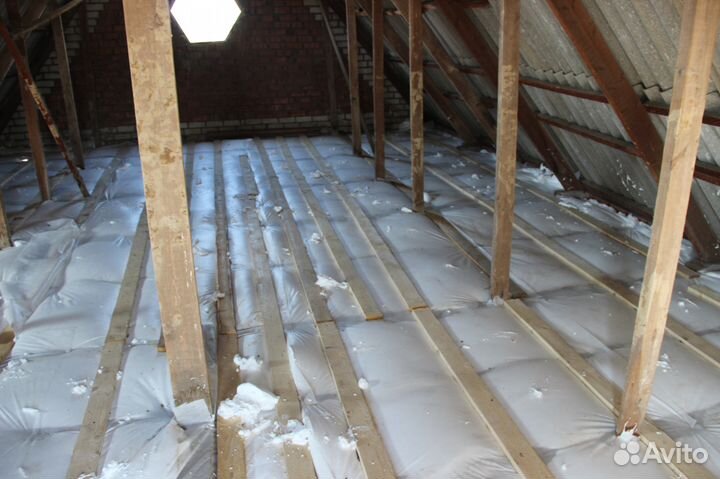 Пеноизол,Эковата утеплители для дома