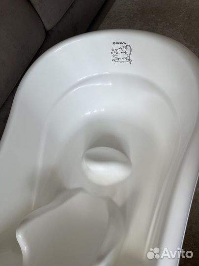 Ванночка для купания с горкой