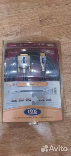 Кабель Ixos XHT408-500hdmi-DVI