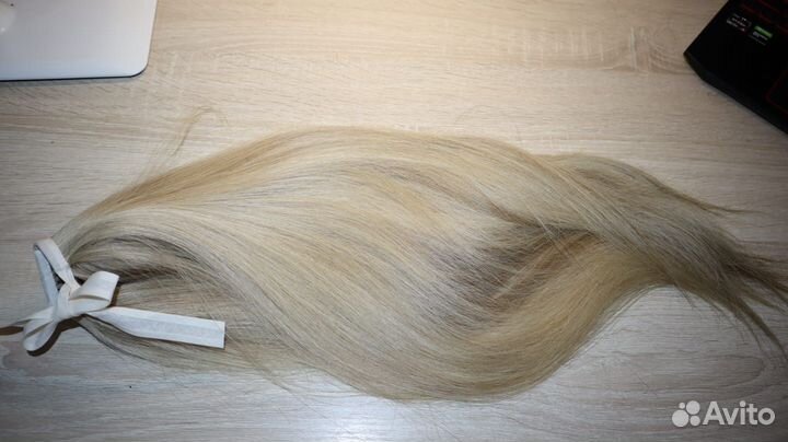 Волосы на заколках. Парик. Накладка