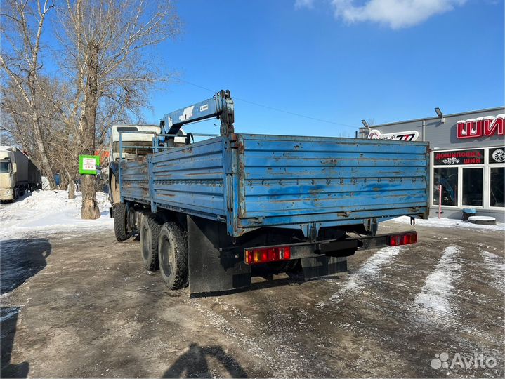 Бортовой грузовик КАМАЗ 5321 с КМУ Tadano, 1997