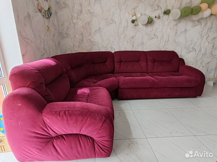 Угловой диван бу