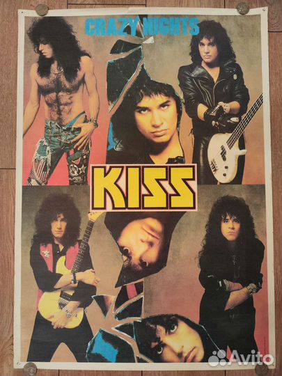 Плакат постер Kiss