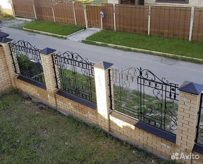 Колпак и парапет полимерпесчаный
