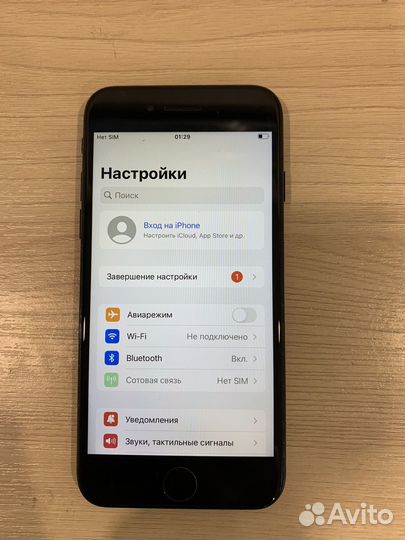 Телефон iPhone 7 32gb jet black