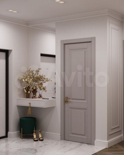 2-к. квартира, 60,3 м², 2/18 эт.