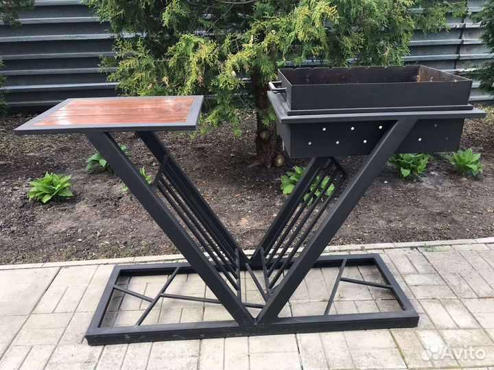 Мангал в стиле Лофт