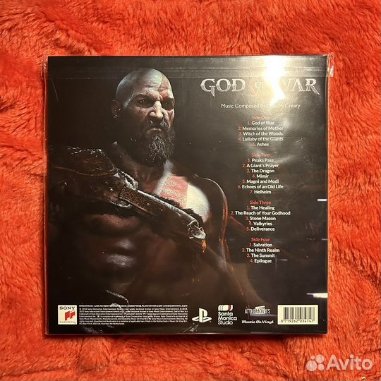 Винил God Of War OST 2 LP + буклет