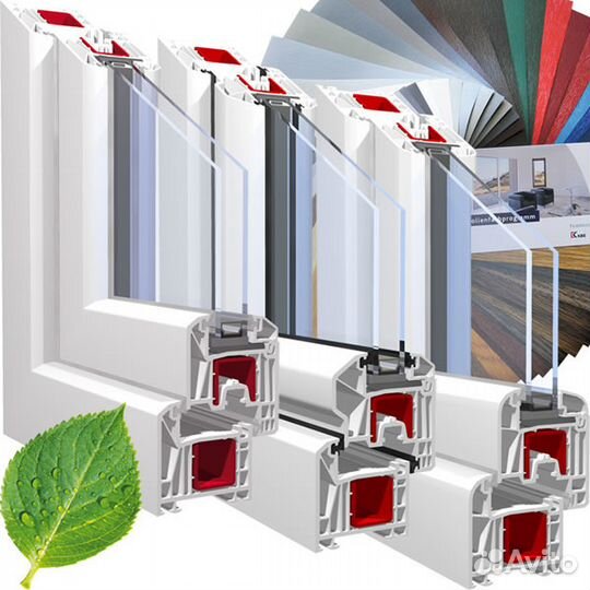 Окна MeLKe Rehau KBE WDS