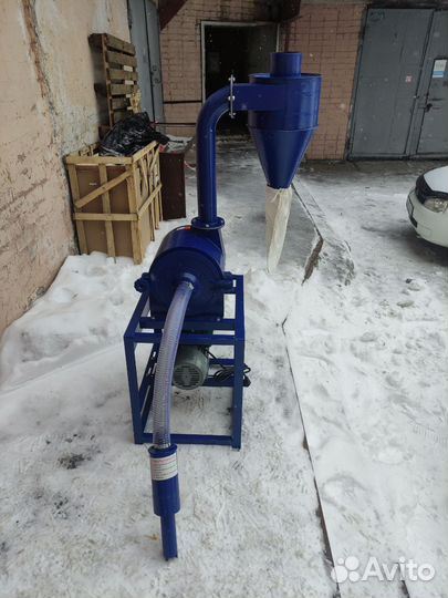 Зернодробилка с автоподачей 9FQ-80