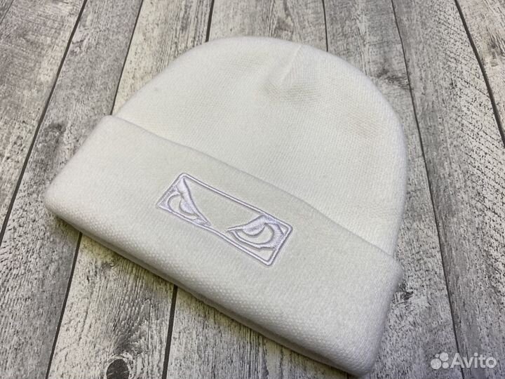 Шапка Bad Boy Logo 3D белая